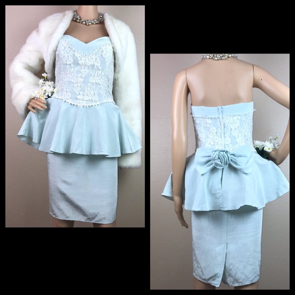 Scott McClintock Dresses & Skirts - Vintage Seafoam Mint McClintoc Prom Dress